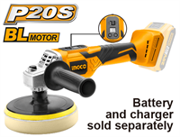 INGCO_PowerTools Аккумуляторная полировальная машина Li-Ion Ingco APLI2001 APLI2001-mrv1