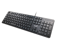 Genius Клавиатура Genius SlimStar M200 Black (Chocolate keycap) 31310019402-mrv