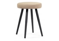 Табурет Сино velutto 05 / черный - комплект из 2 шт 586764-mwdvl