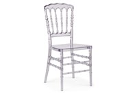 Пластиковый стул Chiavari 1 clear white - комплект из 4 шт 15588-mwdvl