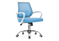 Компьютерное кресло Ergoplus blue / white 15375-mwdvl