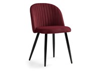 Стул на металлокаркасе Gabi 1 wine red / black - комплект из 4 шт 15379-mwdvl