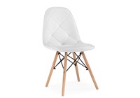 Деревянный стул Kvadro 1 white / wood - комплект из 4 шт 15365-mwdvl