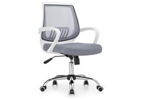 Компьютерное кресло Ergoplus light gray / white 15209-mwdvl