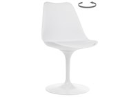 Стул Tulip white / white - комплект из 2 шт 15117-mwdvl