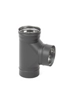 Тройник 87* ТРМ(М)-Р 430-0.8 D115 Black 25840-mkspnmkkov