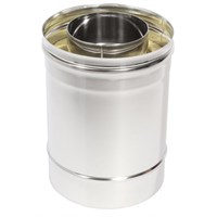 Труба Термо L 250 ТТ-Р 304-0.8/304 D180/280 с хомутом 22335-mkspnmkkov