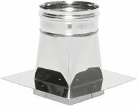 Переход с прямоугольника в диаметр ППKM-Р (М) D 200, 430, 1.0 L 130/ 260/ H 250 21975-mkspnmkkov