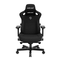 Andaseat Кресло игровое Anda Seat Kaiser 3, цвет чёрный, размер XL (180кг), материал ткань (модель AD12) AD12YDC-XL-01-B-CF-mrv