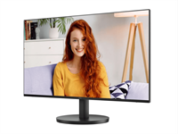 AOC Монитор LCD 27'' 16:9 1920х1080(FHD) IPS, nonGLARE, 100 Hz, 250 cd/m2, H178°/V178°, 1300:1, 20М:1, 16.7M, 4ms, HDMI, USB-C, USB-Hub, Tilt, Speakers, Black 27B3CA2-mrv