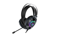 Dareu Гарнитура игровая проводная EH469 Black (черный), подсветка RGB, подключение USB, кабель 2.4м EH469 Black-mrv