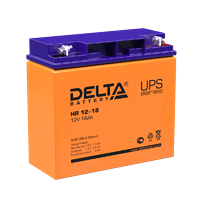 Delta Аккумуляторная батарея DELTA BATTERY HR 12-18 HR 12-18-mrv