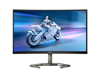 PHILIPS Монитор LCD 27'' 16:9 1920х1080(FHD) VA, Curved, nonGLARE, 280 Hz, 300 cd/m2, H178°/V178°, 3000:1, 80M:1, 16.7M, 1ms, 2xHDMI, DP, Height adj, Pivot, Tilt, Swivel, Black 27M2C5200W (00/01)-mrv