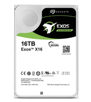 Seagate Жесткий диск Seagate Exos X16 ST16000NM001G, 16TB, 3.5", 7200 RPM, SATA-III, 512e/4K, 256MB ST16000NM001G-mrv0