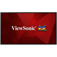 ViewSonic Информационный дисплей 55'' 16:9 3840x2160(UHD 4K) IPS, 60 Hz, 400cd/m2, H178°/V178°, 1200:1, 1.07B, 8ms, DVI, 2xHDMI, RJ-45, RS232,  2xUSB Type A, Speakers, Audio out, Audio in, Android 8, 24/7, 3Y, Black CDE5520-mrv4