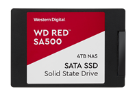 WD Твердотельный накопитель SSD WD Red™ SA500 NAS 3D NAND WDS400T1R0A 4ТБ 2,5" SATA-III (TLC) WDS400T1R0A-mrv4