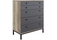 Комод Пласидо дуб каньон монумент / софт серый дым 582156-mwdvl