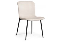 Стул на металлокаркасе Игон бежевый / черный муар 610749-mwdvl