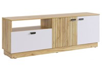 ТВ-Тумба Моди дуб крафт золотой / белое дерево 570025-mwdvl