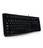 Logitech Клавиатура Logitech K120 (арт. 920-002583, M/N: Y-U0009) С КИРИЛЛИЦЕЙ 920-002583-mrv1