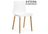 Комплект стульев Кобе 2 шт белый 589905-mwdvl
