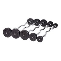 Набор изогнутых обрезиненных штанг (шаг 5 кг, 5 шт) PROFI-FIT 10-30 кг e9f07dfd-d612-11e6-93f1-00155d686700-tmzspr