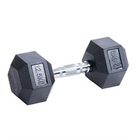 Гантель гексагональная обрезиненная PROFI-FIT 12,5 кг арт-ze4rghpuzasw-tmzspr