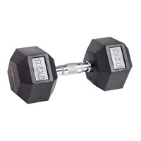 Гантель гексагональная обрезиненная PROFI-FIT 17,5 кг арт-coiwyctxevrz-tmzspr
