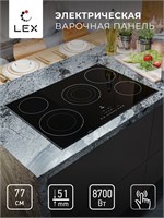 Варочная панель электрическая LEX EVH 772A BL spLEXCHPE000022