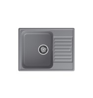 Мойка кухонная кварцевая LEX Garda 620 Deep Grey spLEXRULE000165