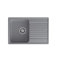 Мойка кухонная кварцевая LEX Geneva 740 Deep Grey spLEXRULE000166