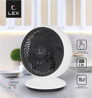 Вентилятор настольный LEX LXFC 8377 LXFC8377
