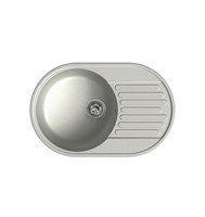 Мойка кухонная кварцевая LEX Como 740 Space Gray spLEXRULE000012