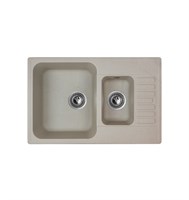 Мойка кухонная кварцевая LEX St.Moritz 740 Sand spLEXRULE000041