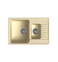 Мойка кухонная кварцевая LEX St.Moritz 740 Ivory spLEXRULE000040