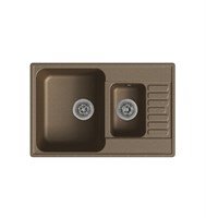 Мойка кухонная кварцевая LEX St.Moritz 740 Chocolate spLEXRULE000039