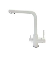 Смеситель для кухонной мойки LEX Biferno White spLEXRULE000043
