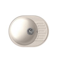 Мойка кухонная кварцевая LEX Orta 620 White spLEXRULE000025