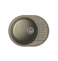 Мойка кухонная кварцевая LEX Orta 620 Sand spLEXRULE000029