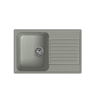 Мойка кухонная кварцевая LEX Geneva 740 Space Gray spLEXRULE000024