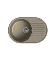 Мойка кухонная кварцевая LEX Como 740 Sand spLEXRULE000011