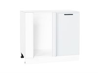 Шкаф нижний угловой Фрейм Дуб Вотан, White Silk 56990220