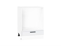 Шкаф нижний под духовку Фрейм Дуб Вотан, White Silk, 600 696010086