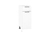Шкаф нижний с 1-ой дверцей и ящиком Флэт Дуб Вотан, Wotan Oak 2S, 500 795472546