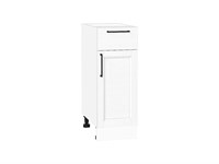Шкаф нижний с 1-ой дверцей и ящиком Сканди Дуб Вотан, White Softwood, 500 590889563