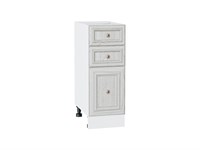 Шкаф нижний с 3-мя ящиками Шале Дуб Вотан, White Dreamline, 800 631040002