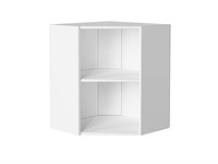 Каркас верхнего углового шкафа ВУ 590 Белый 084-0009 (29741)