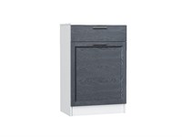 Тумба Стиль ТБ-601 с ящиком Белый, Graphite Softwood, каркас ЛДСП  Белый, фасад МДФ  Graphite Softwood,  907*600*380 sppr5VVTtoAR59907
