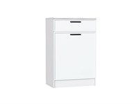 Тумба Стиль ТБ-601 с ящиком Белый, White Silk, Фрейм, каркас ЛДСП  Белый, фасад МДФ  White Silk,  907*600*380 sppr5VVTtoAR68712