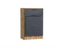 Тумба Стиль ТБ-601 с ящиком Дуб Вотан, Graphite Softwood, каркас ЛДСП  Дуб Вотан, фасад МДФ  Graphite Softwood,  907*600*380 sppr5VVTtoAR59886